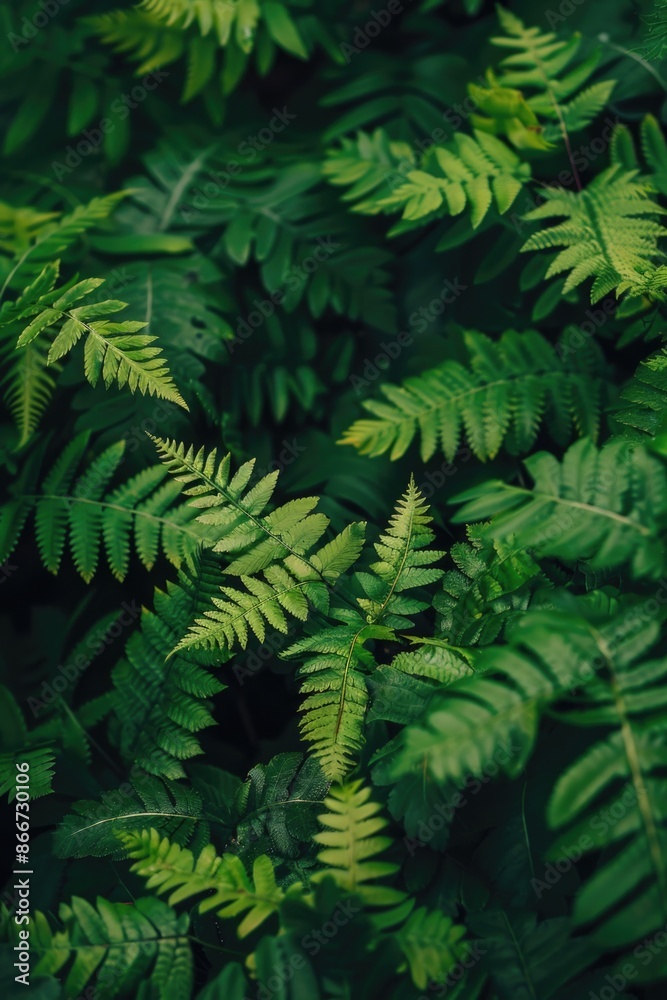 A close-up shot of a plant with green leaves A close-up shot of a plant with green leaves