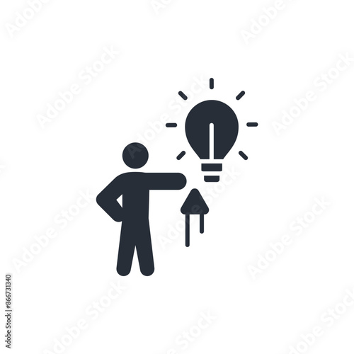know how icon. vector.Editable stroke.linear style sign for use web design,logo.Symbol illustration.