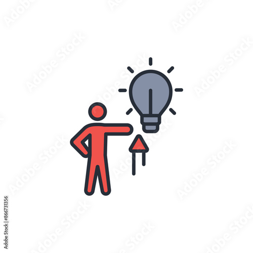 know how icon. vector.Editable stroke.linear style sign for use web design,logo.Symbol illustration.