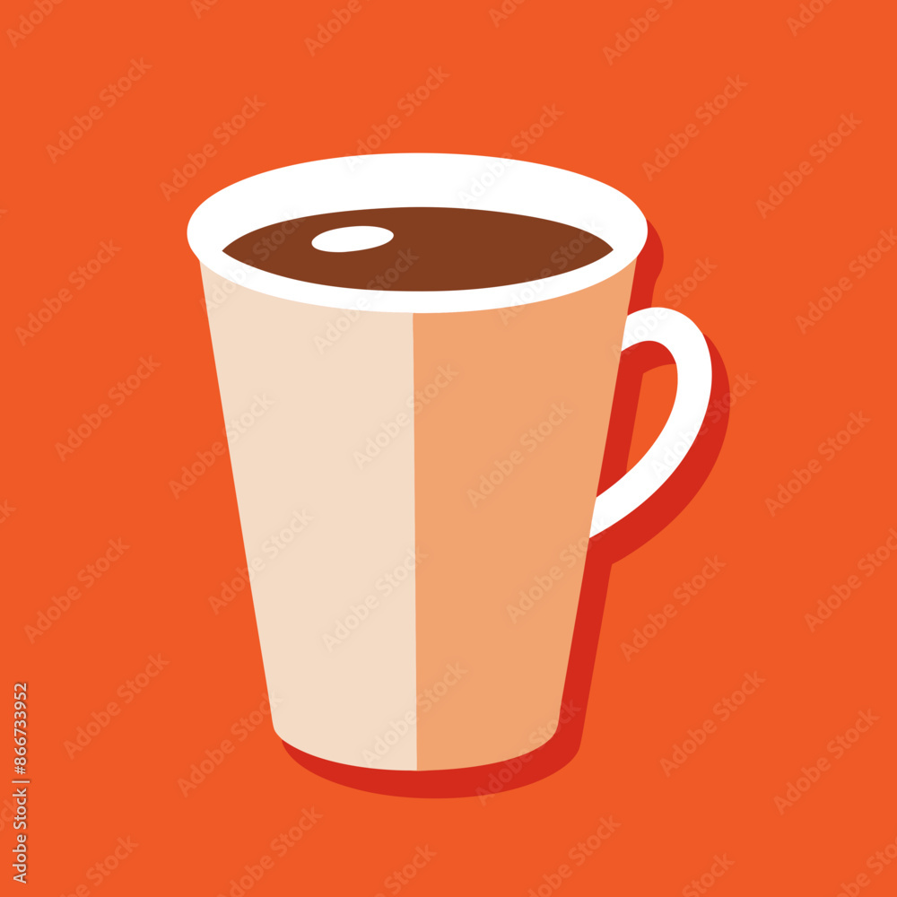 Coffee cup logo icon vector illustration.
Coffee cup logo icon vector illustration.