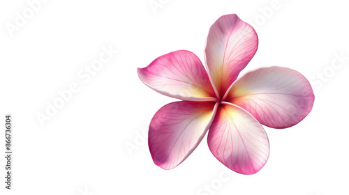Frangipani Tropical Spa Flower Frangipani On a white background