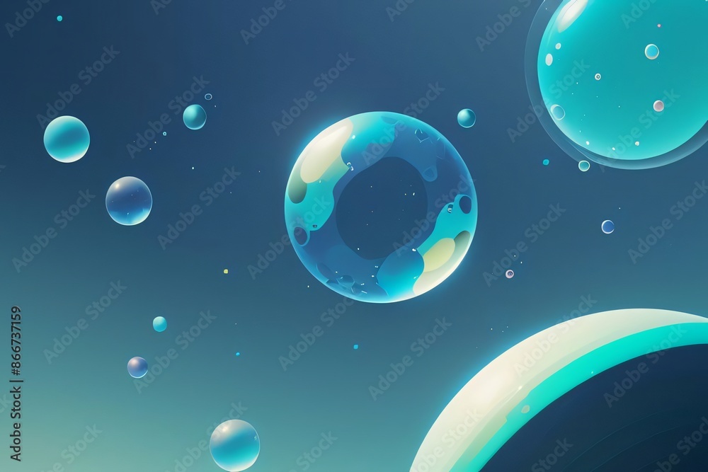 background with bubbles background with bubbles