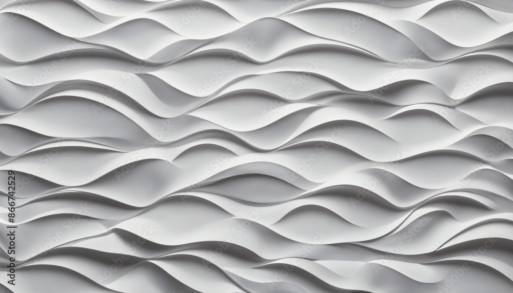 Sleek and Modern Geometric White 3D Abstract Design Sleek and Modern Geometric White 3D Abstract Design