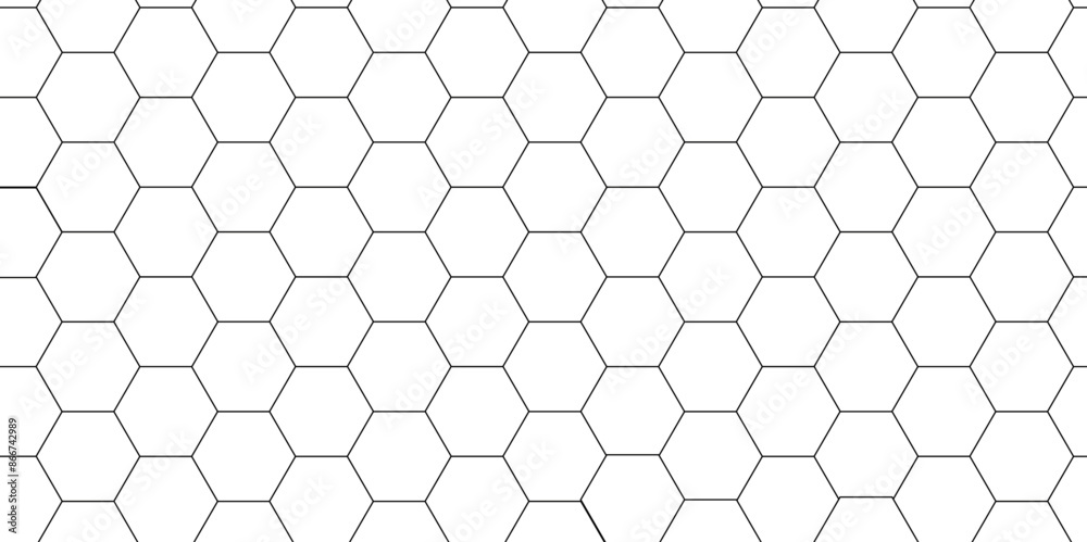 Abstract background with hexagon, modern abstract vector polygonal pattern. Futuristic abstract honeycomb technology white background. Luxury white hexagon pattern.