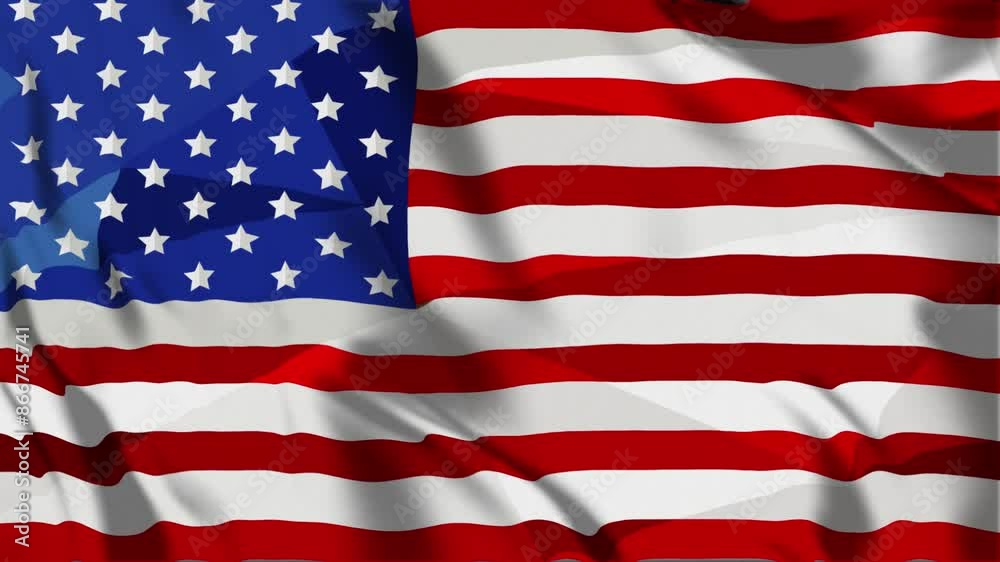 USA Flag Animation, Flag of The United States of America, Seamless American flag Waving Video, United States Of American Flag Waving For You USA Flag Animation, Flag of The United States of America, Seamless American flag Waving Video, United States Of American Flag Waving For You