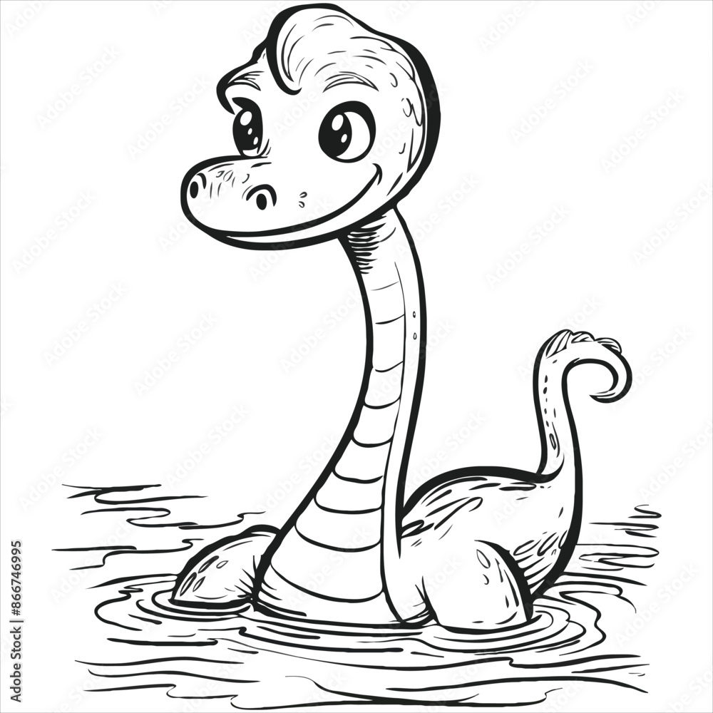 Fototapeta premium Cute Animal coloring book With kd[