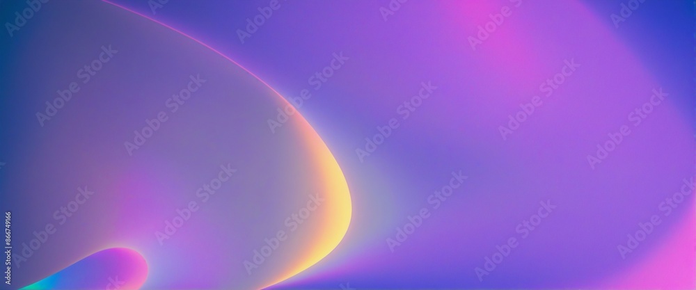 Naklejka premium Glowing Prism Wallpaper Design