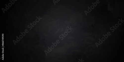Abstract dark black and stone grungy wall backdrop texture background. Blank black concrete texture surface background. dark texture chalk board and black board background.