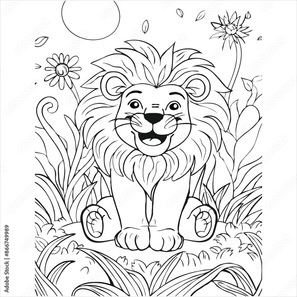 Cute Animal coloring book With kdp Cute Animal coloring book With kdp