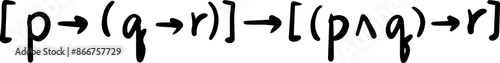 logical tautology identities law handwritten