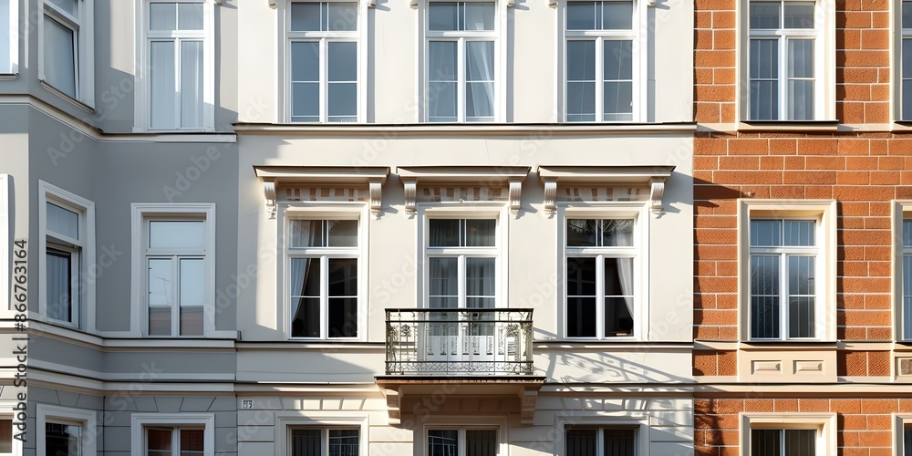 Compare old apartment to newly renovated residence in size windows heating systems. Concept Apartment size, old vs renovated, Window comparison, old vs renovated, Heating system change