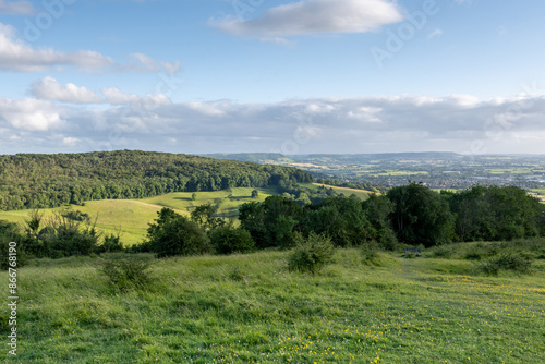 view from the haresfield beacon