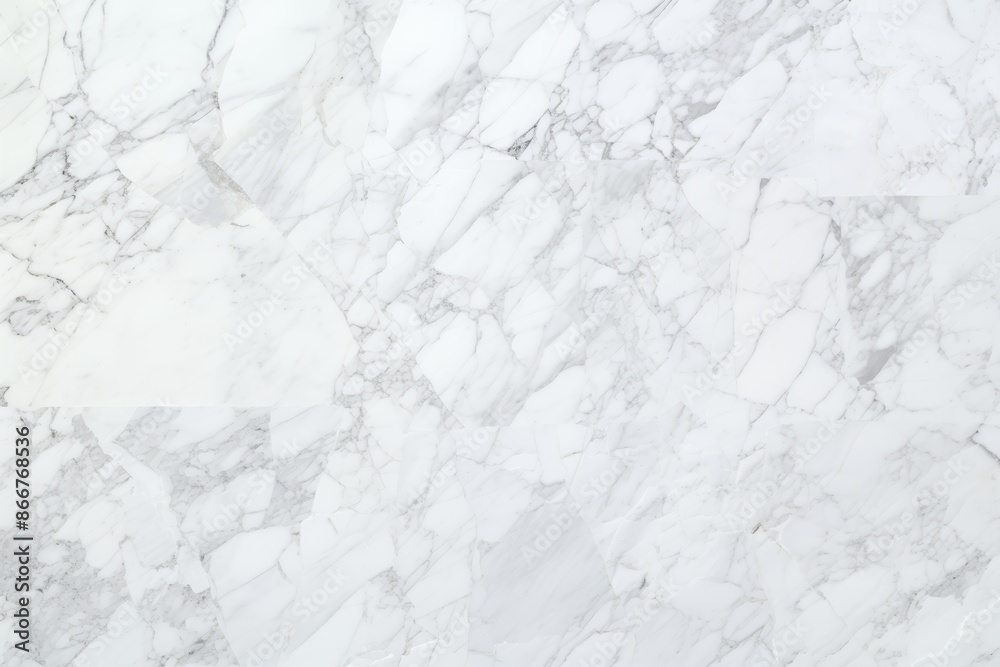 Obraz premium High definition white carrara marble stone texture background for elegant design projects