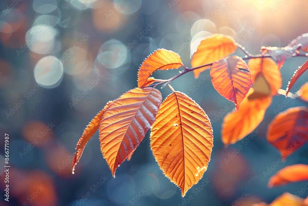 Close-up of autumn leaves with blurred background. Close-up shot. Natural autumn background. Fall season concept. Sunny day with beautiful yellow foliage in the park. Close-up of autumn leaves with blurred background. Close-up shot. Natural autumn background. Fall season concept. Sunny day with beautiful yellow foliage in the park.
