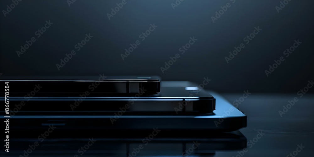 Modern professional design with sleek simple dark background for various platforms. Concept Sleek Designs, Professional Look, Dark Background, Multipurpose, Modern Appeal