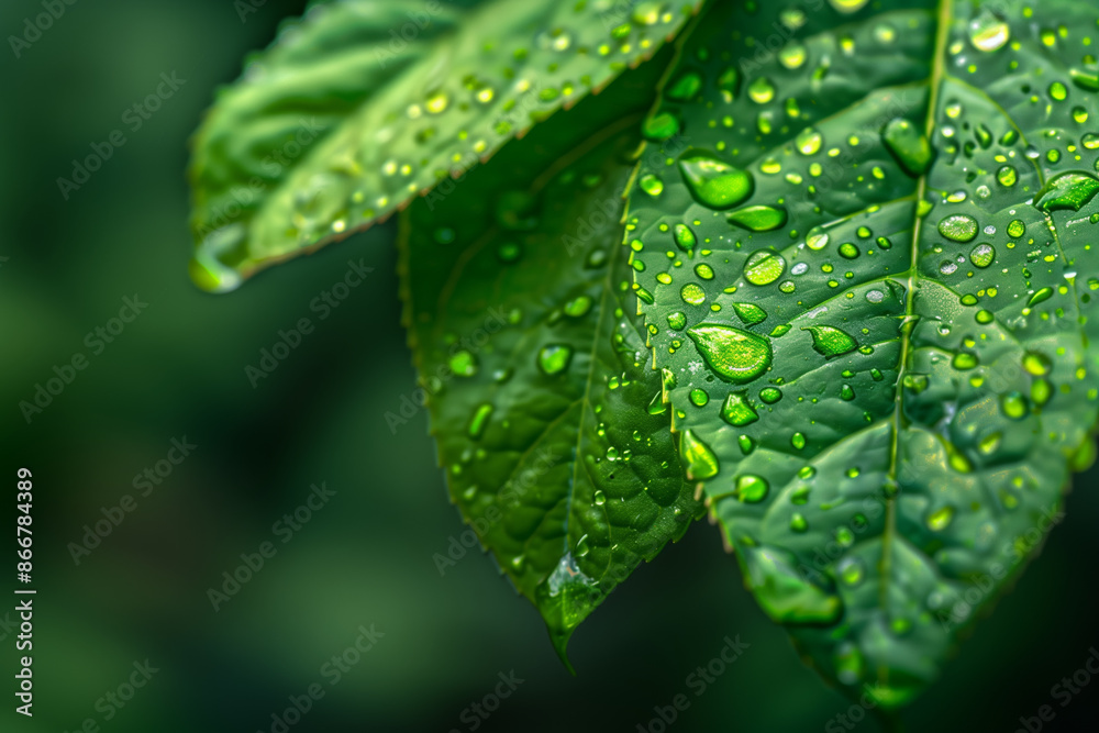 Close-up photo of green tree leaves. Juicy greenery, summer, nature Close-up photo of green tree leaves. Juicy greenery, summer, nature