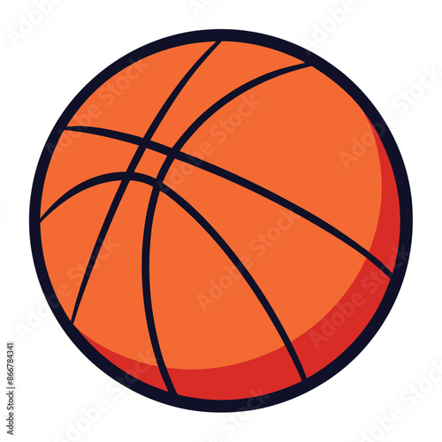 vector basketball illustration