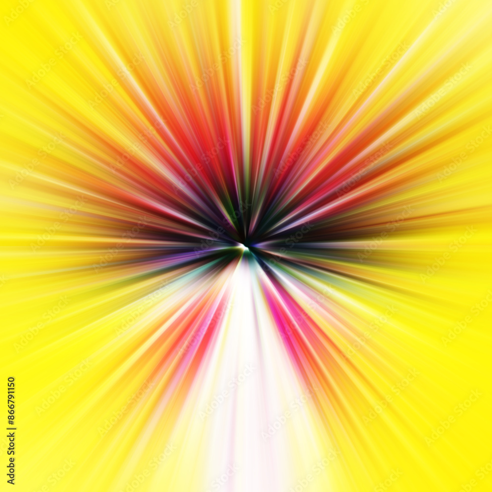 Obraz premium Colorful zoom motion effect. Abstract background.