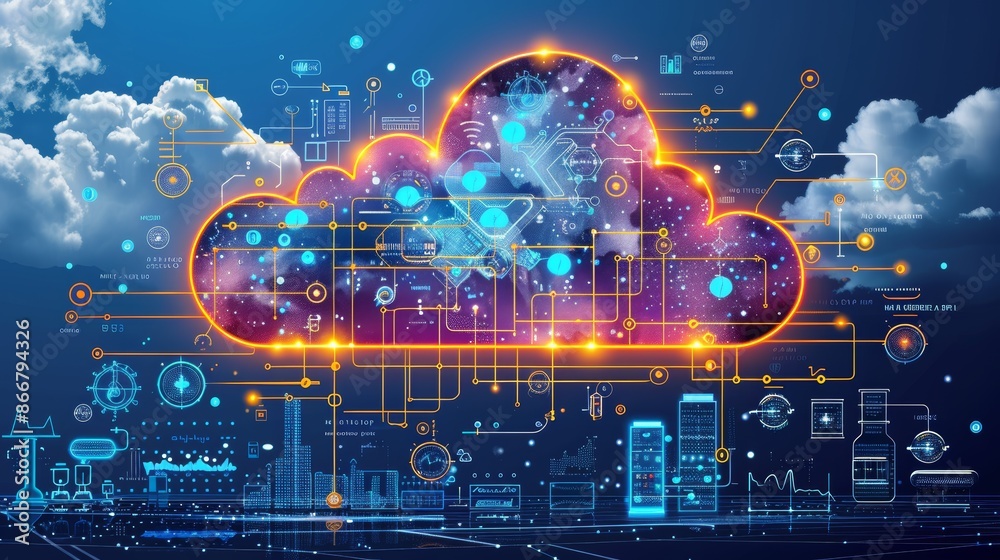 Cloud technology transforming medical research and development. Cloud technology transforming medical research and development.