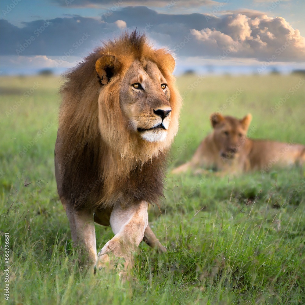 Fototapeta premium Lion