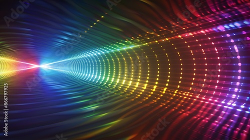 Visual aid on Diffraction and Interference illustrating the wave nature of light with visuals of diffraction patterns doubleslit experiments and practical examples