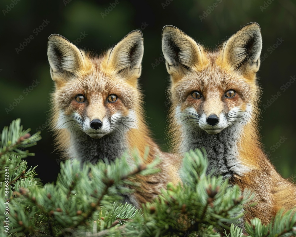 Fototapeta premium Research animal behaviors to comprehend their habits and interactions within ecosystems Perfect for wildlife lovers and scientists.