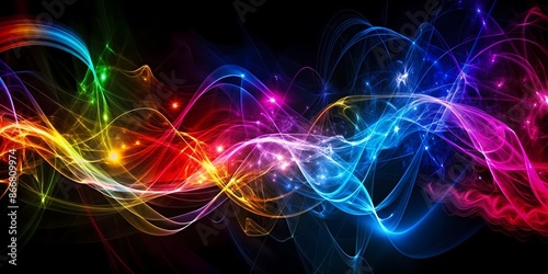 Colorful Smoke Waves Wallpaper for Creative and Energetic Backgrounds
