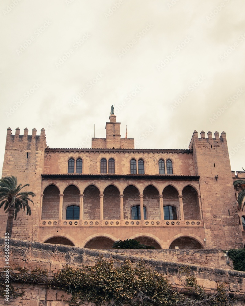 Royal Palace of La Almudaina in Palma, Mallorca, Spain Royal Palace of La Almudaina in Palma, Mallorca, Spain