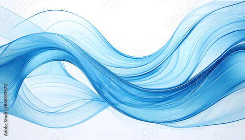 Wallpaper Mural Abstract Blue Wave Abstract Background Torontodigital.ca