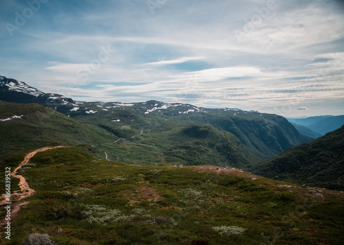 landscape in the mountains