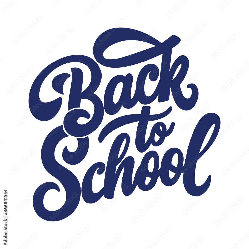 Back to school. Letter design. Vector illustration Back to school. Letter design. Vector illustration