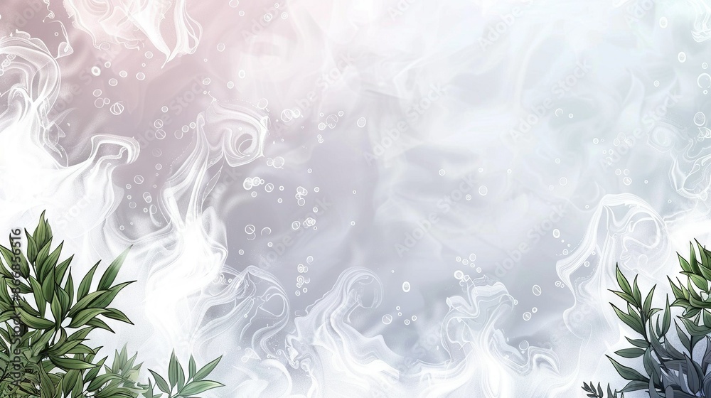 Water, Plants, Background, Light Bubbles Water, Plants, Background, Light Bubbles
