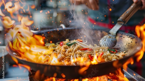Pad-Thai street food