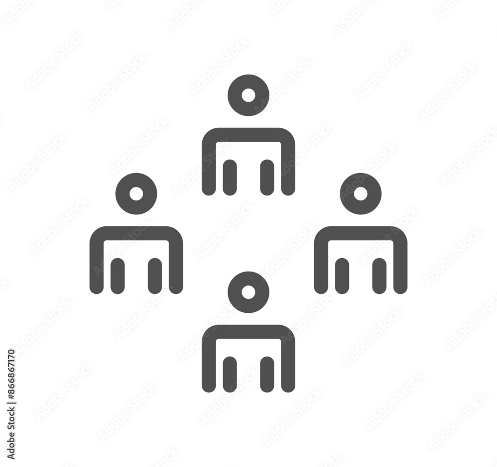Business management related icon outline and linear vector.
Business management related icon outline and linear vector.