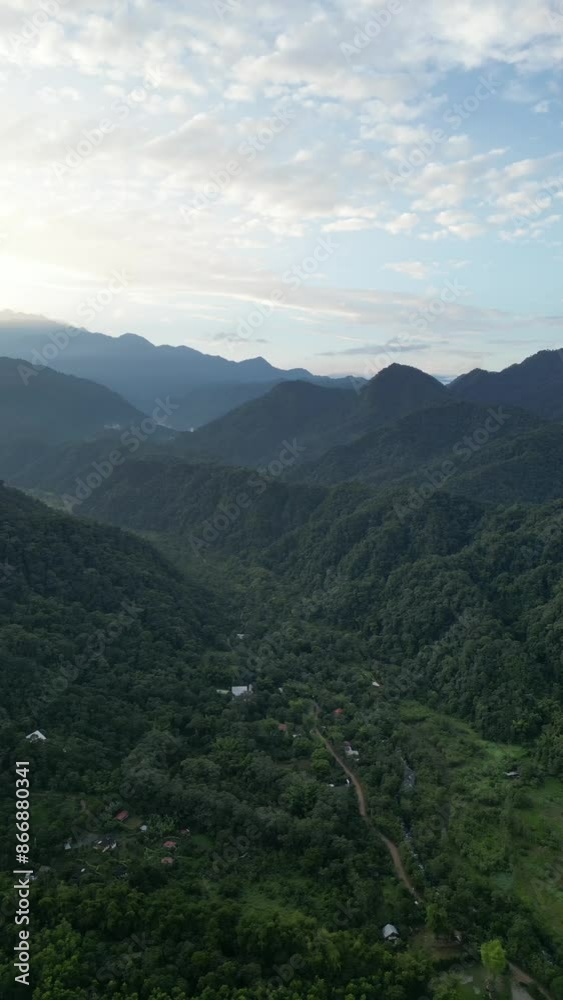 Aerial video over Mindo Cloud Forest, Ecuador Aerial video over Mindo Cloud Forest, Ecuador