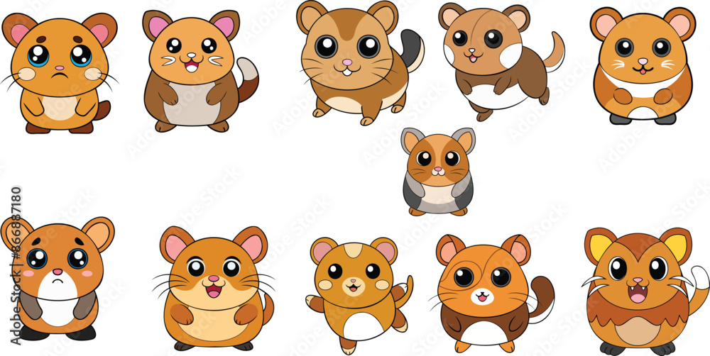 Campbell Dwarf Hamster design ,animal vector design Campbell Dwarf Hamster design ,animal vector design