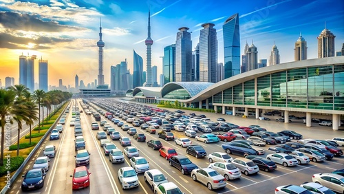 Autonoleggio macchine aeroporto internazionale di Dubai, Emirati Arabi