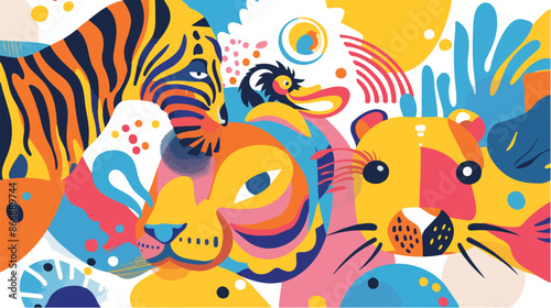 Abstract Vector Graphic - Background - Wallpaper - Art