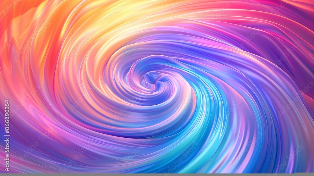 Abstract Swirl of Vibrant Colors. Digital Art Background for Fantasy, Dreams, and Imagination Abstract Swirl of Vibrant Colors. Digital Art Background for Fantasy, Dreams, and Imagination