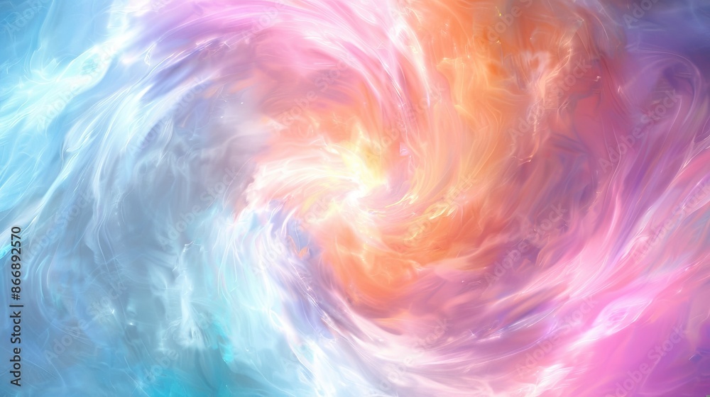 Swirling Pastel Abstract Background. Soft Colors and Dynamic Movement Swirling Pastel Abstract Background. Soft Colors and Dynamic Movement