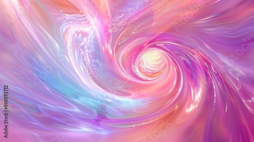 Abstract Swirl. Vibrant Colorful Background Image for Digital Art and Design Projects