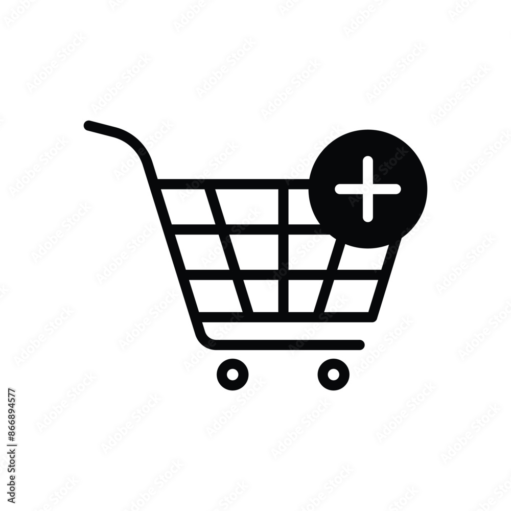 Set of Outlined Add to cart icon collection. Online shopping cart icon. Vector Illustration. Set of Outlined Add to cart icon collection. Online shopping cart icon. Vector Illustration.