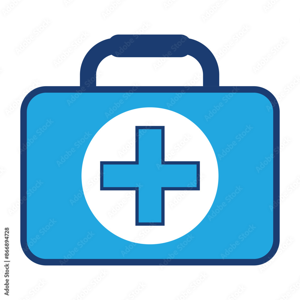 Set of First aid box icons. First aid kit, Medical care bag symbol collection. Vector Illustration. Set of First aid box icons. First aid kit, Medical care bag symbol collection. Vector Illustration.