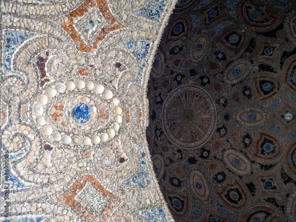 Casa do Fresco ceiling detail, Fronteira Palace, Lisbon Casa do Fresco ceiling detail, Fronteira Palace, Lisbon