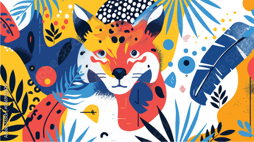 Abstract Vector Graphic