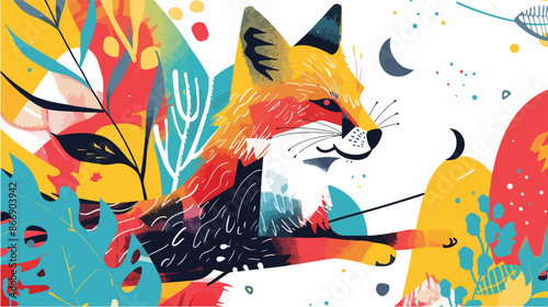 Abstract Vector Graphic