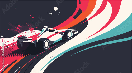 Abstract Vector Graphic