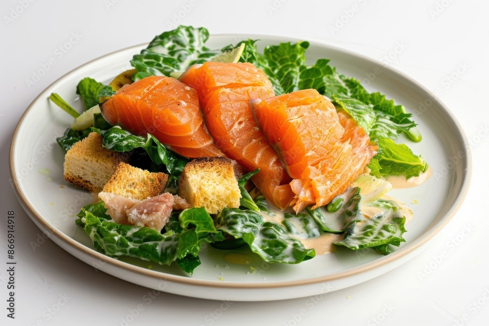 Cedar Smoked Salmon Caesar with Meyer Lemon Infusion Cedar Smoked Salmon Caesar with Meyer Lemon Infusion