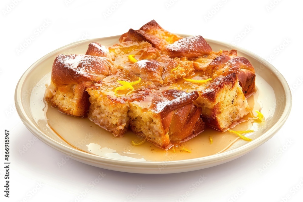 Delicious Challah Bread Pudding with Zesty Limoncello Delicious Challah Bread Pudding with Zesty Limoncello