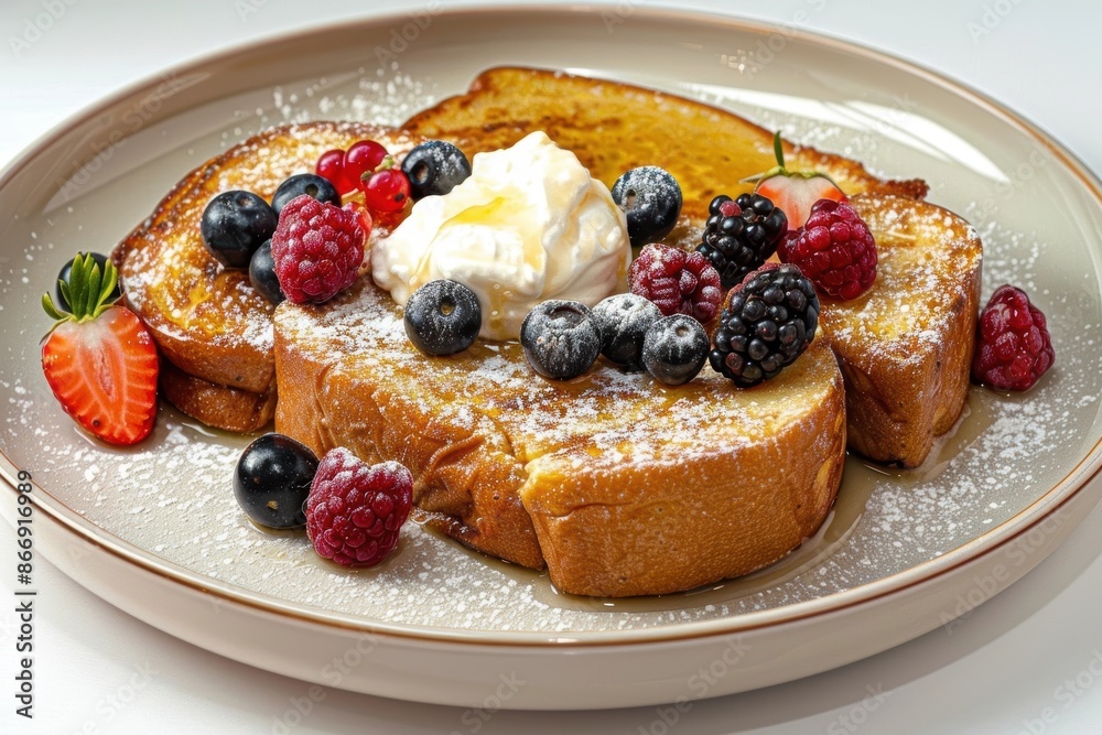 Chamomile French Toast with Summer Berries and Mascarpone Chamomile French Toast with Summer Berries and Mascarpone